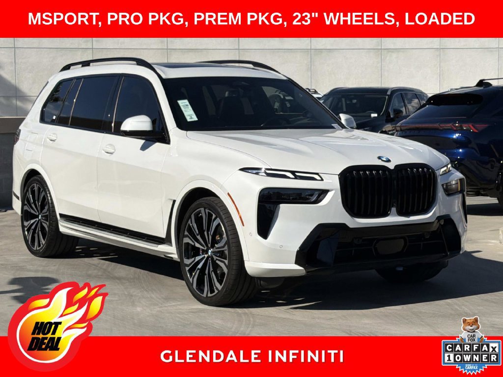 Used 2024 BMW X7 xDrive40i w/ M Sport Package AWD/4WD image 1