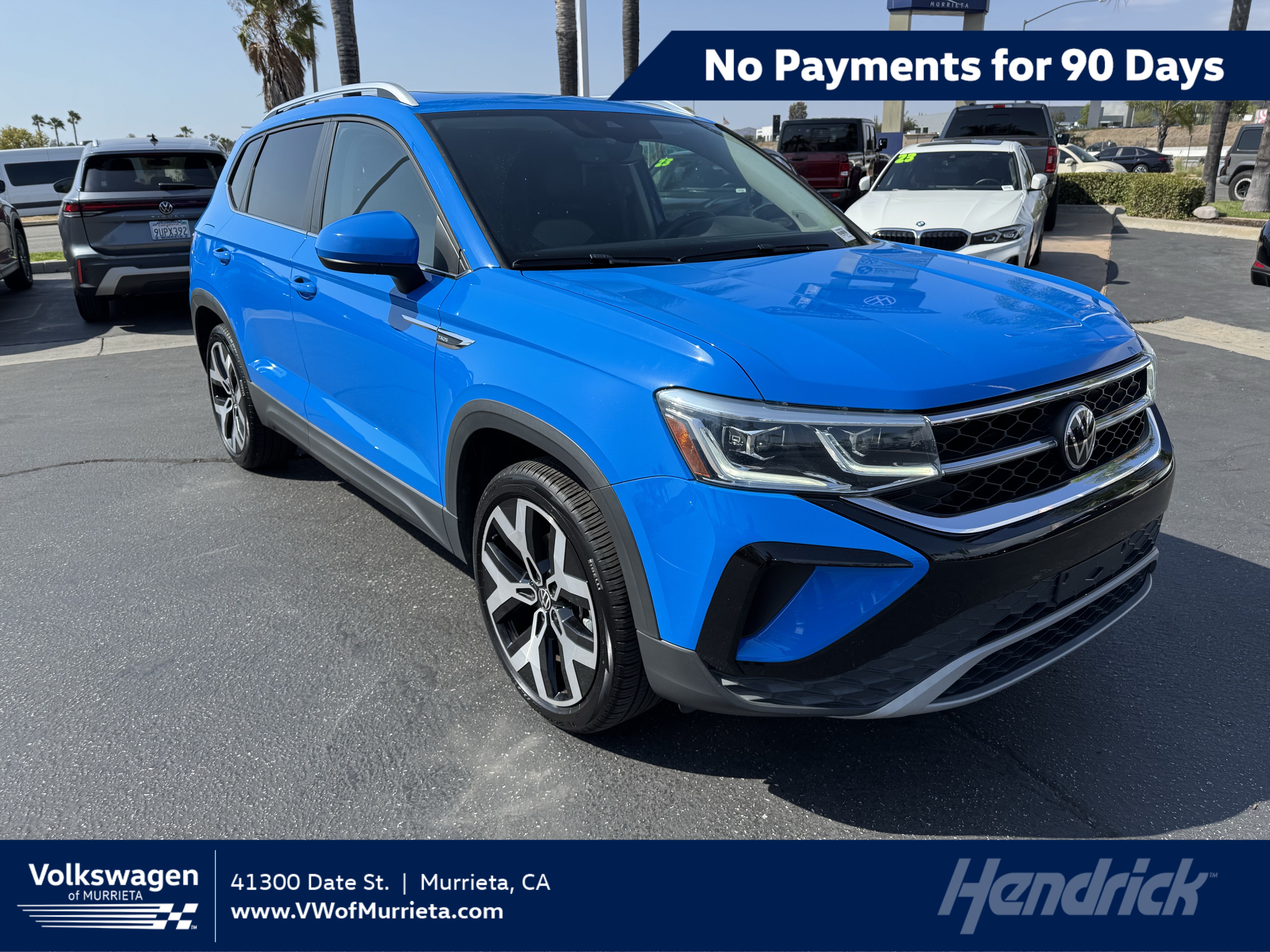 Used 2023 Volkswagen Taos SEL AWD/4WD image 1