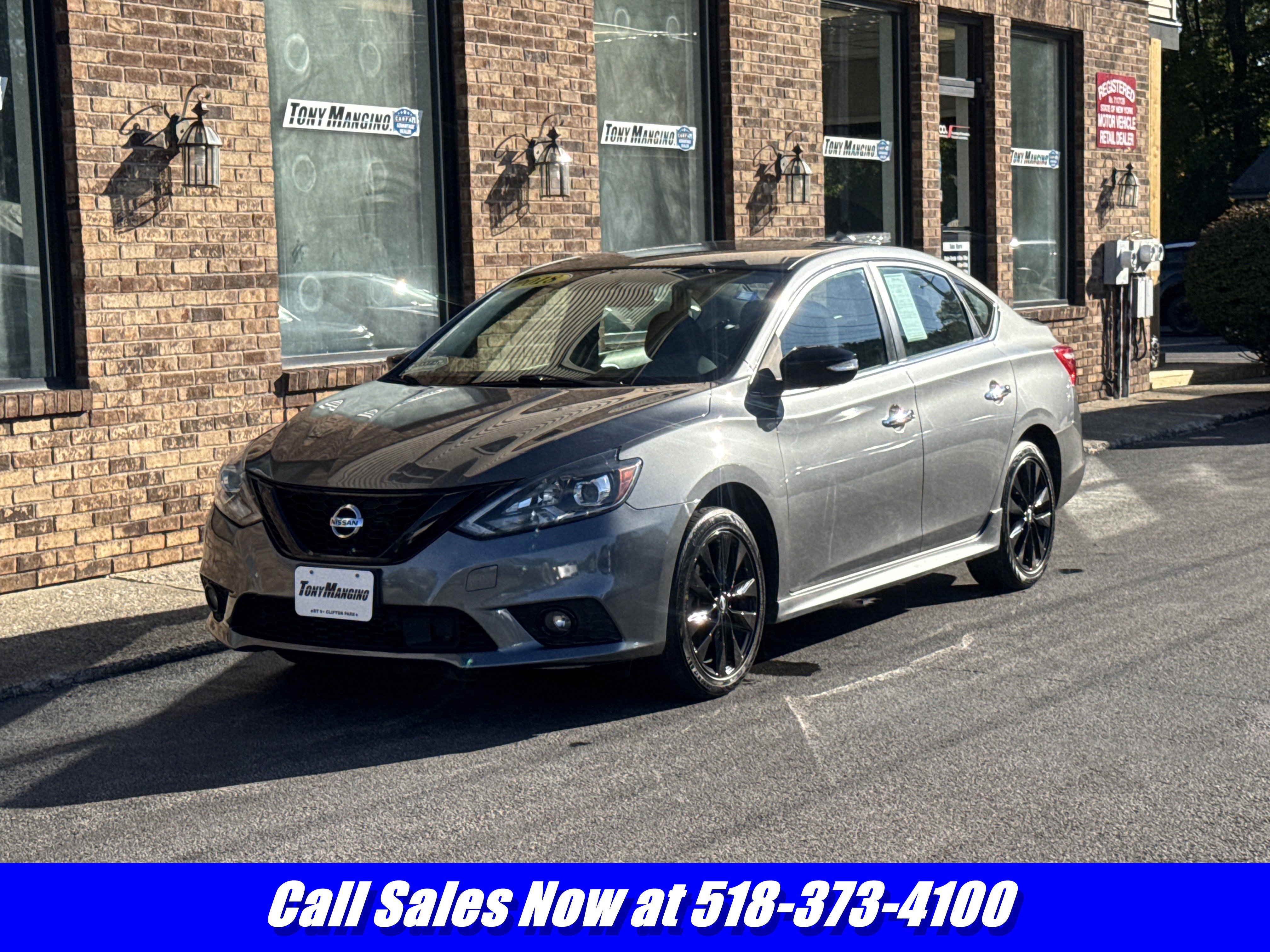 Used 2018 Nissan Sentra SR w/ SR Midnight Edition Package FWD image 1