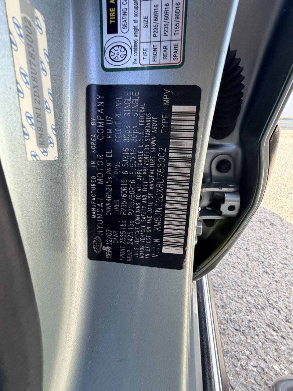 Used 2008 Hyundai Tucson SE FWD image 66