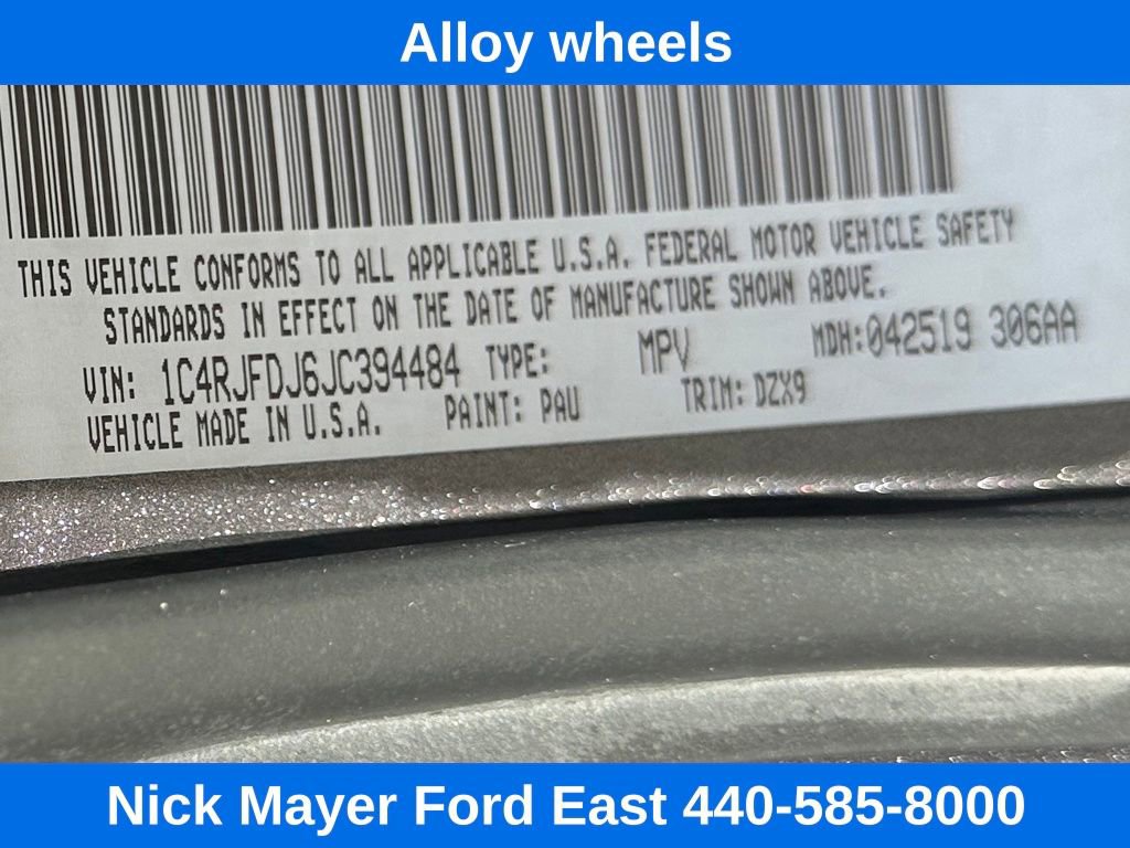 Used 2018 Jeep Grand Cherokee SRT image 36