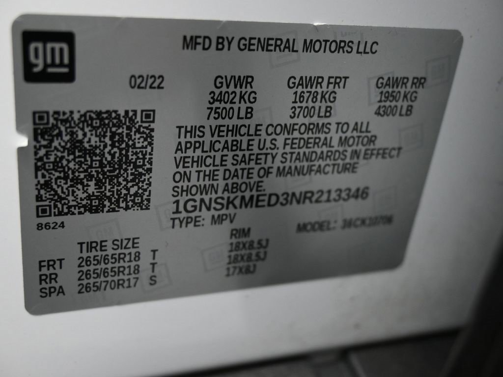 Used 2022 Chevrolet Tahoe LS w/ Driver Alert Package image 41