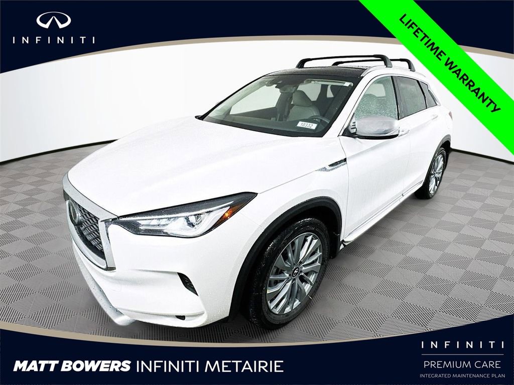 Certified 2025 INFINITI QX50 Luxe w/ Accent Package