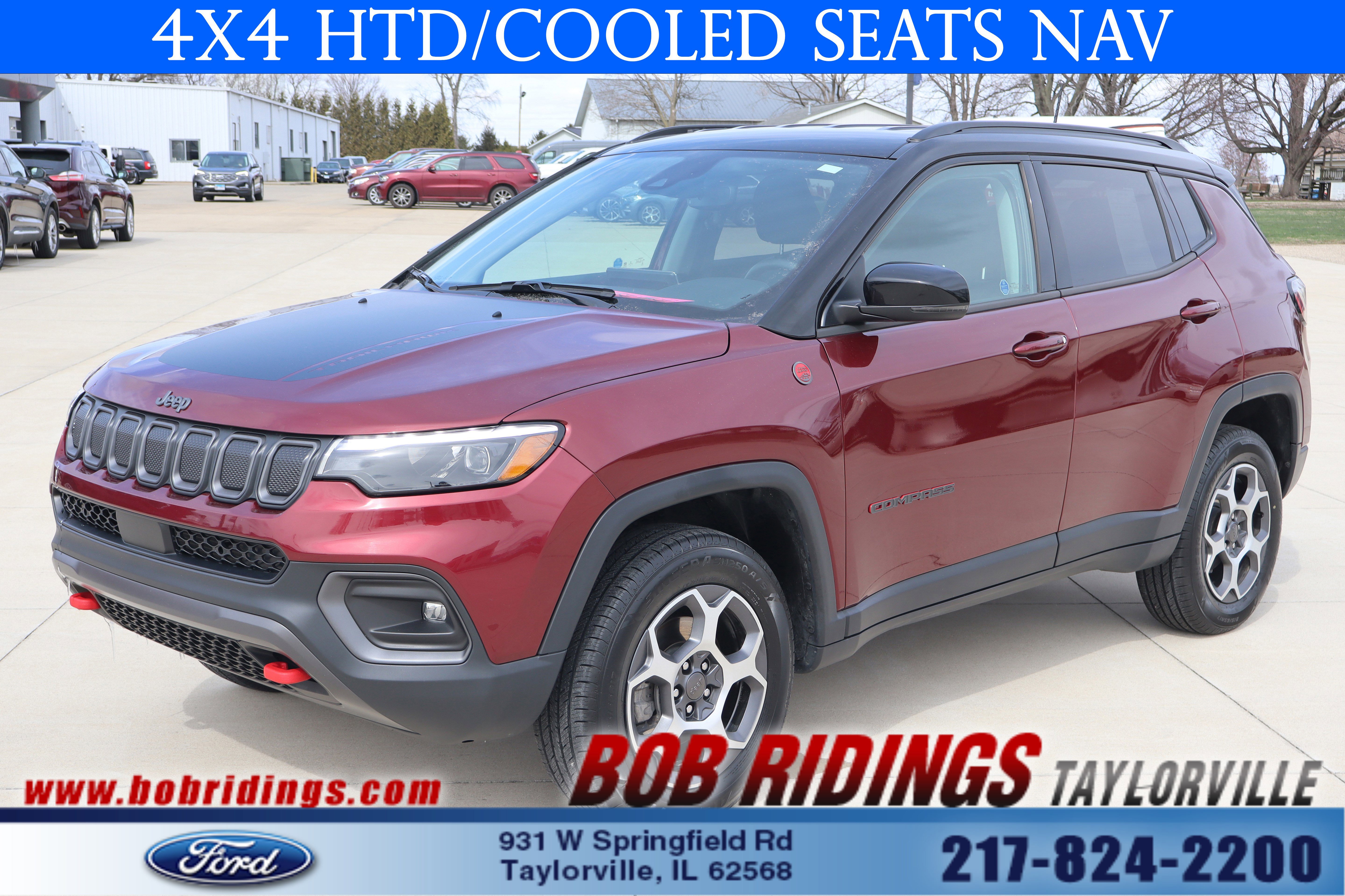 Used 2022 Jeep Compass Trailhawk w/ Trailhawk Elite Group image 1
