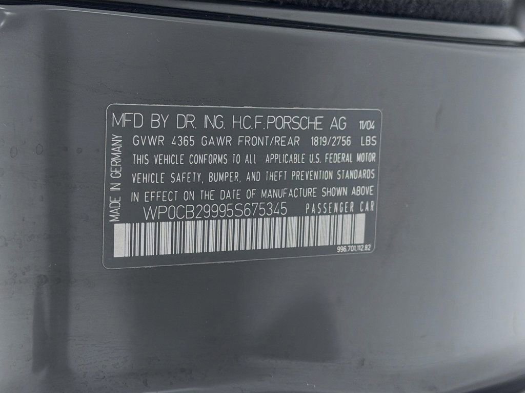 Used 2005 Porsche 911 Turbo AWD/4WD image 35
