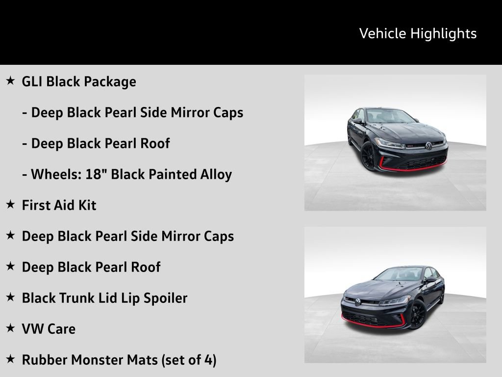 New 2026 Volkswagen Jetta GLI Autobahn FWD image 16