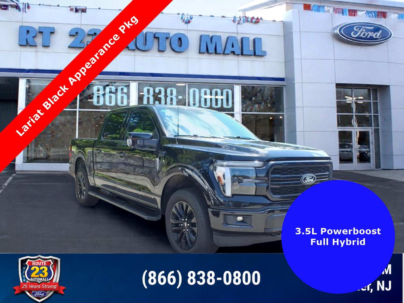 Certified 2025 Ford F150 Lariat w/ Equipment Group 501A Mid