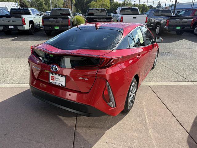 Certified 2021 Toyota Prius Prime Limited FWD image 8