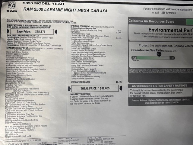 New 2026 RAM 2500 Laramie image 40