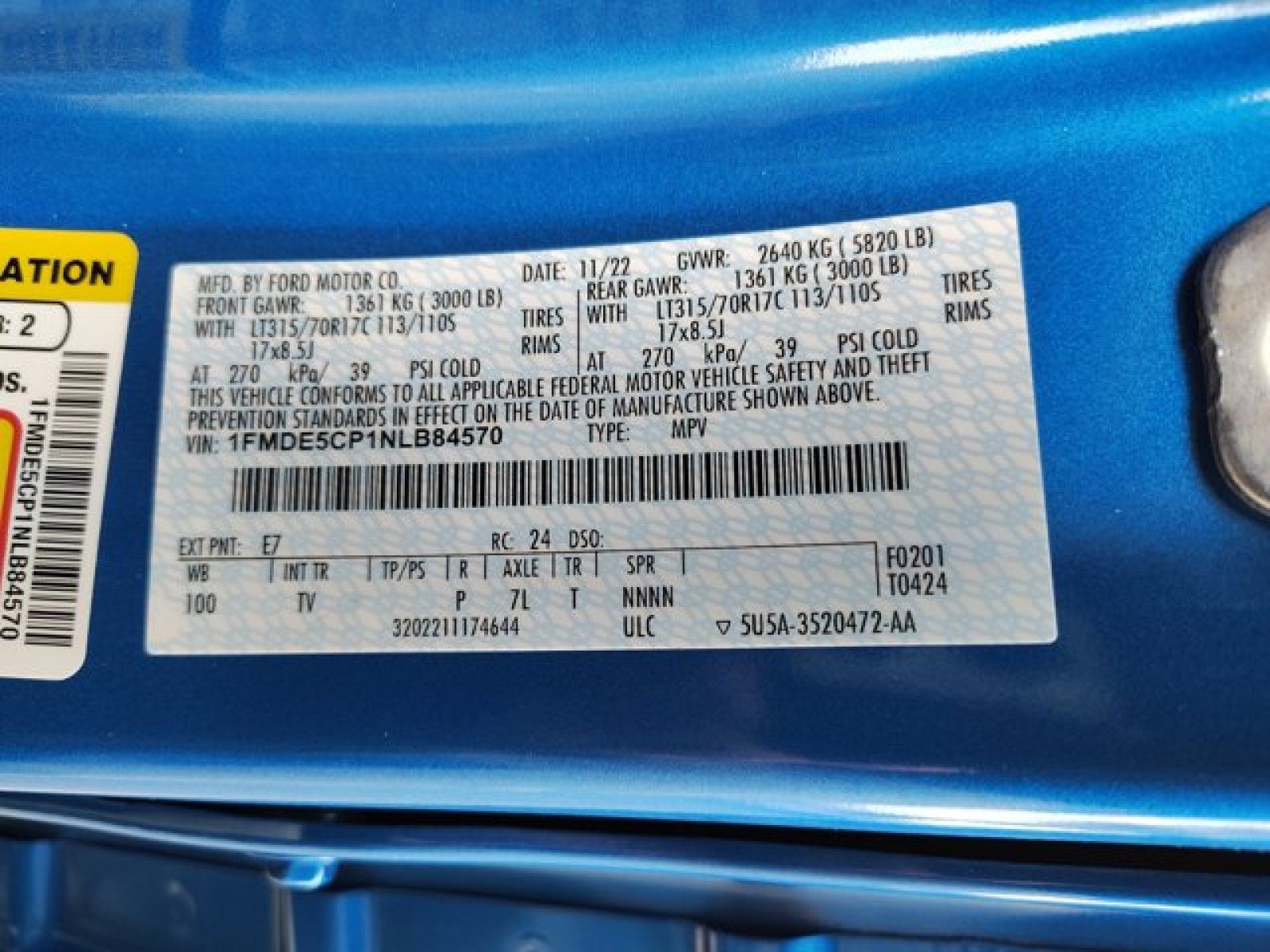 Used 2022 Ford Bronco Wildtrak AWD/4WD image 23