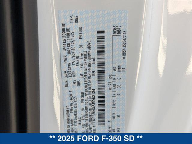 New 2025 Ford F350 XLT image 18