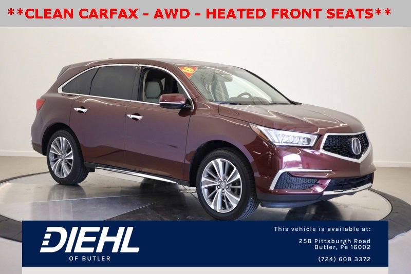 Used 2018 Acura MDX SH-AWD w/ Technology Package