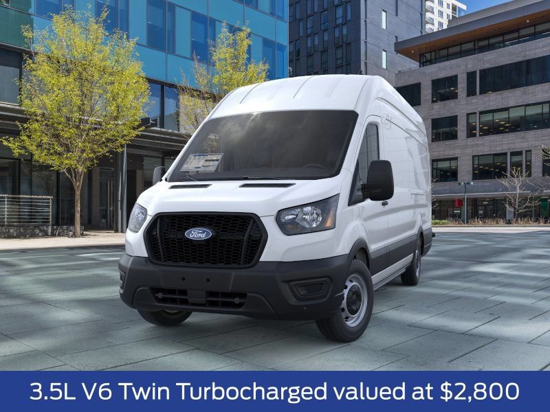 New 2026 Ford Transit 350 148 High Roof Extended w/ Load Area Protection Package RWD image 2