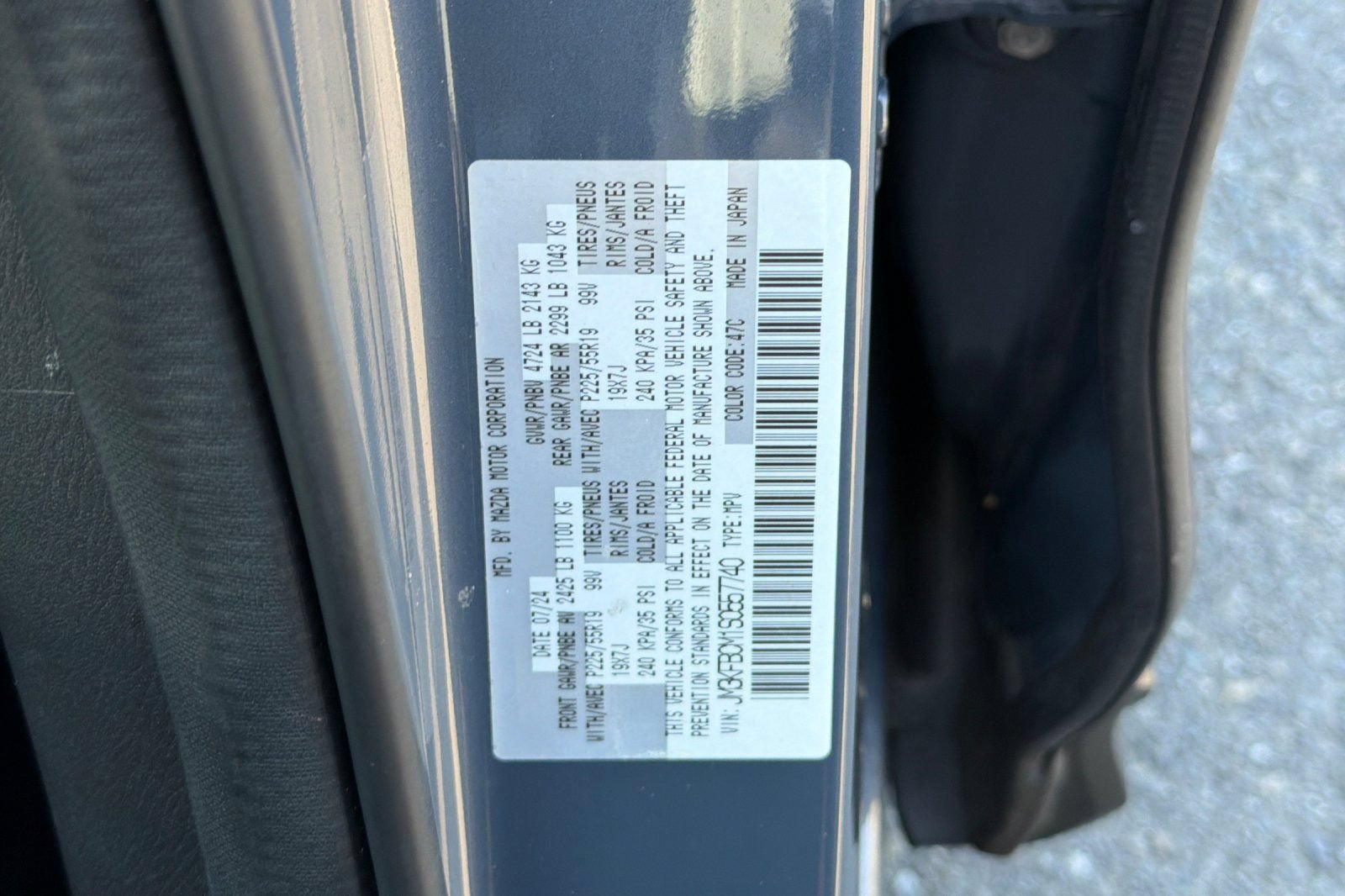 Certified 2025 MAZDA CX-5 Carbon Edition AWD/4WD image 28