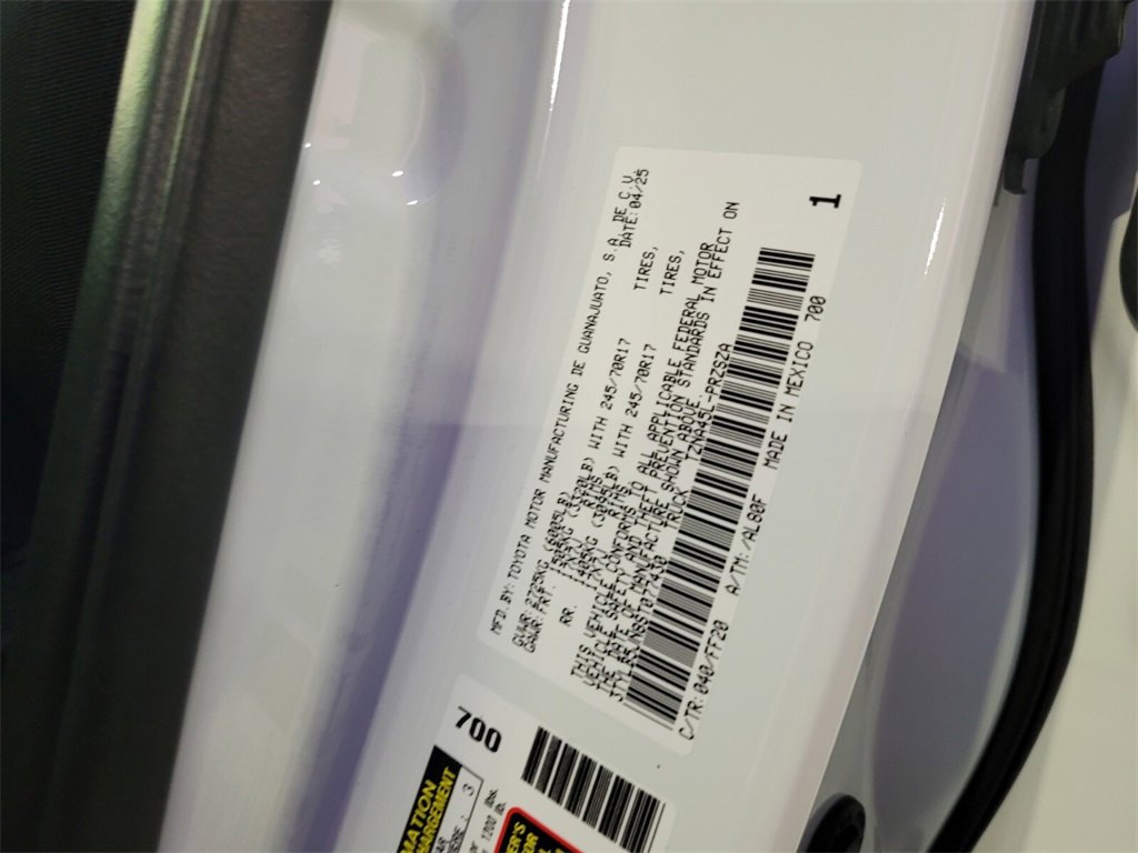 New 2025 Toyota Tacoma SR5 image 16