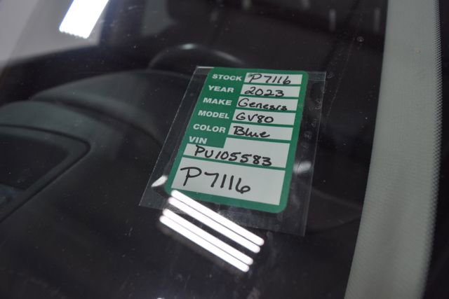 Used 2023 Genesis GV80 2.5T w/ Prestige Package image 20