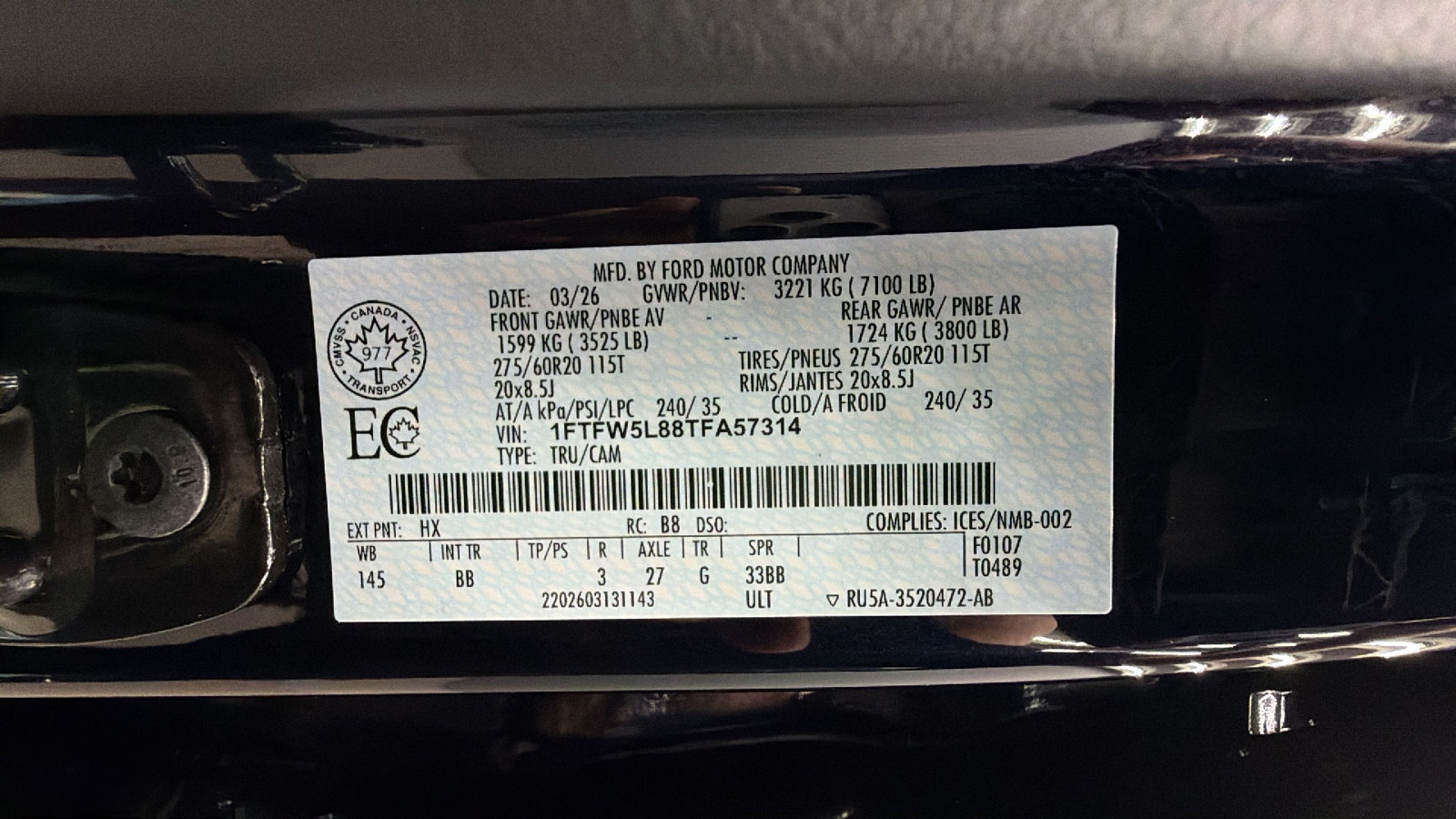 Used 2026 Ford F150 Lariat AWD/4WD image 46