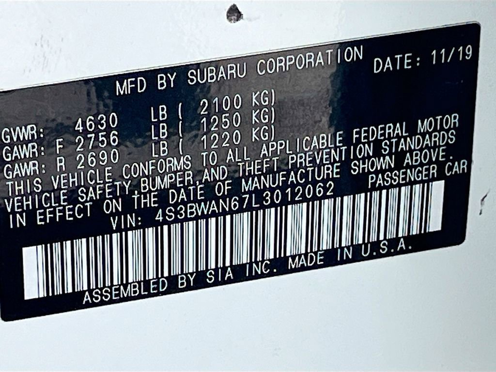 Used 2020 Subaru Legacy Limited image 34