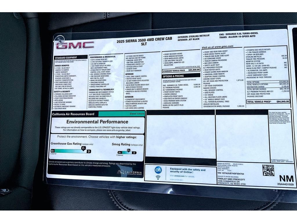 New 2025 GMC Sierra 3500 SLT w/ SLT Premium Package image 14