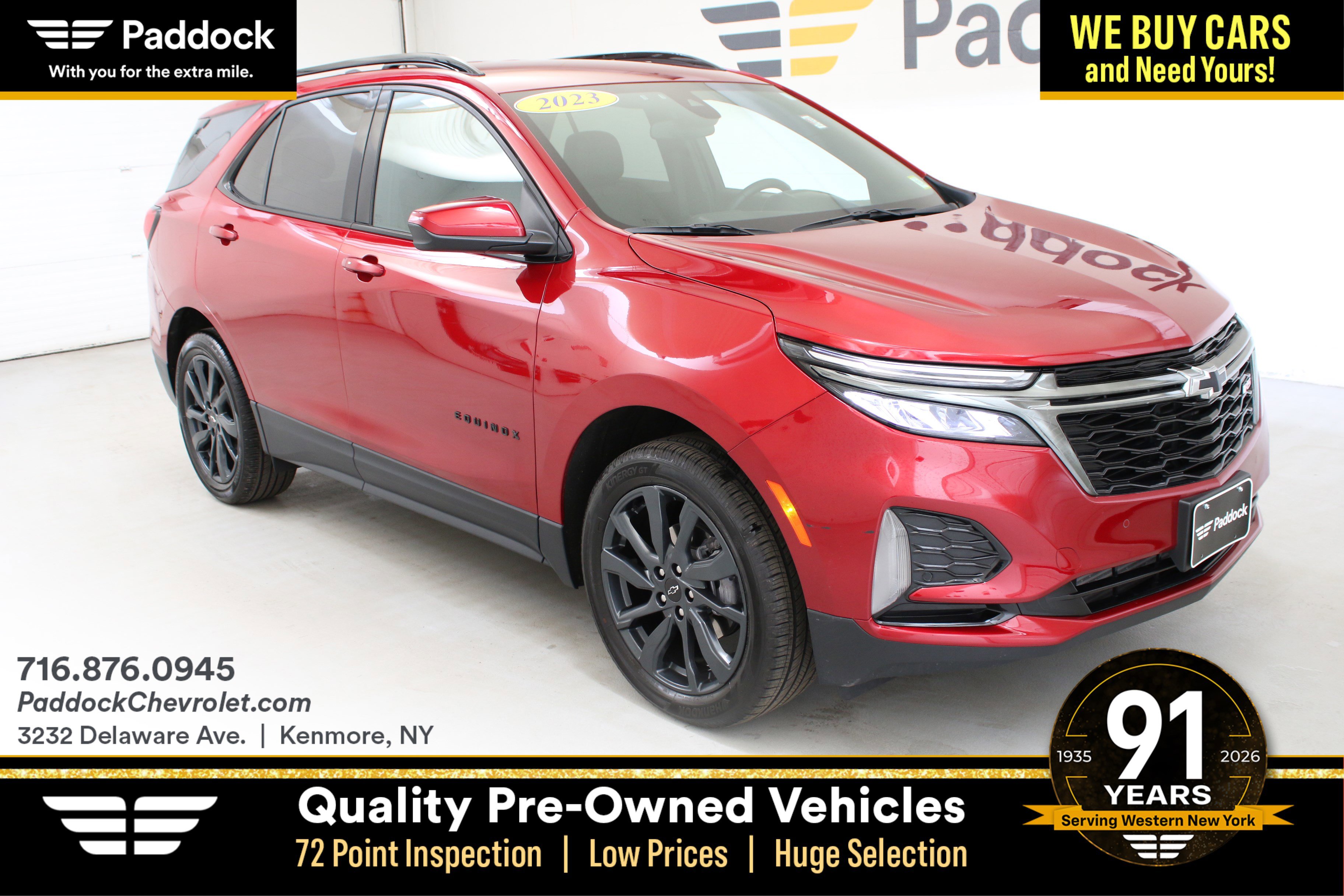 Used 2023 Chevrolet Equinox RS