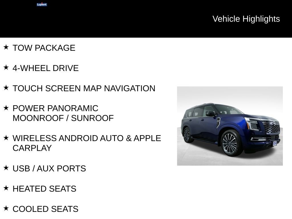 Used 2025 Nissan Armada Platinum Reserve image 5