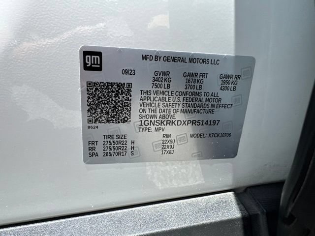Certified 2023 Chevrolet Tahoe RST w/ Luxury Package AWD/4WD image 29