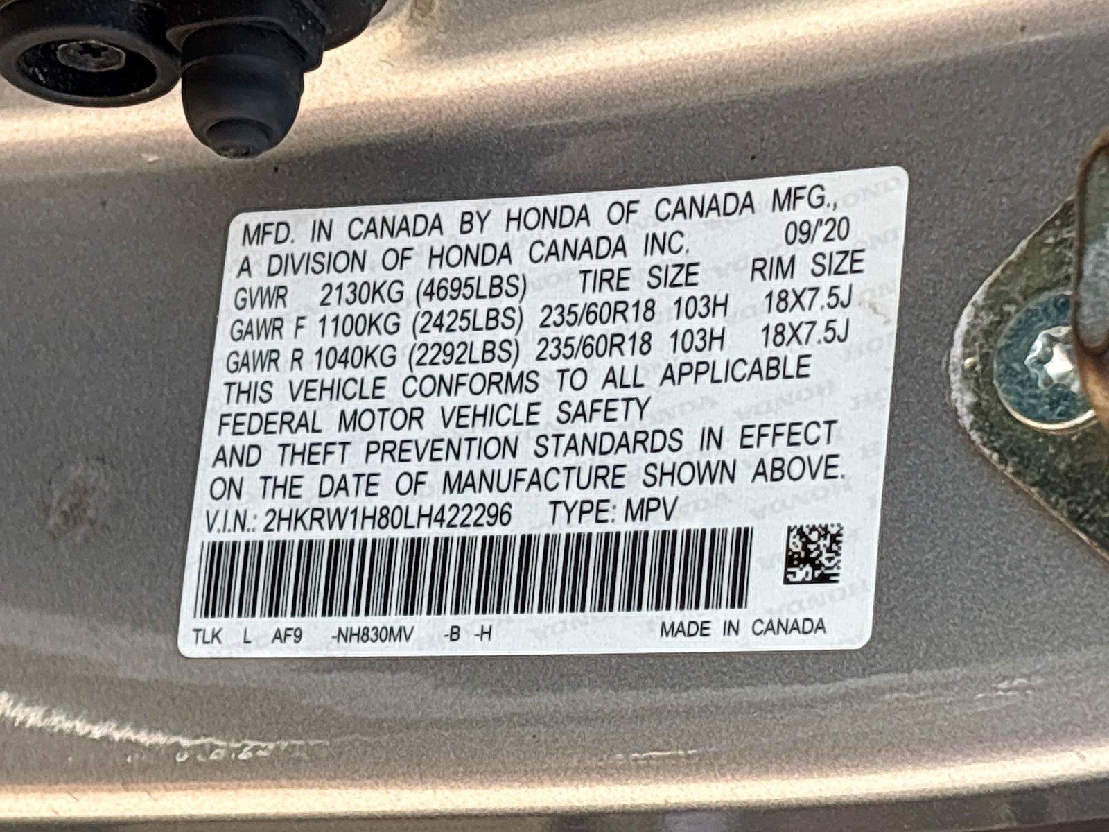 Used 2020 Honda CR-V EX-L image 32