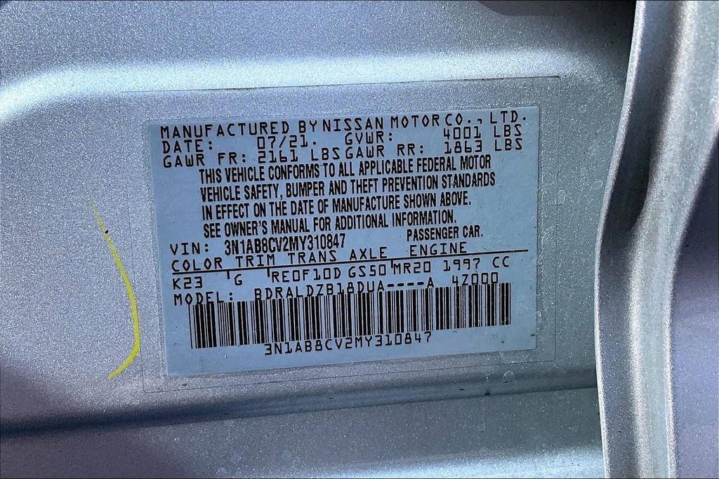Used 2021 Nissan Sentra SV image 17