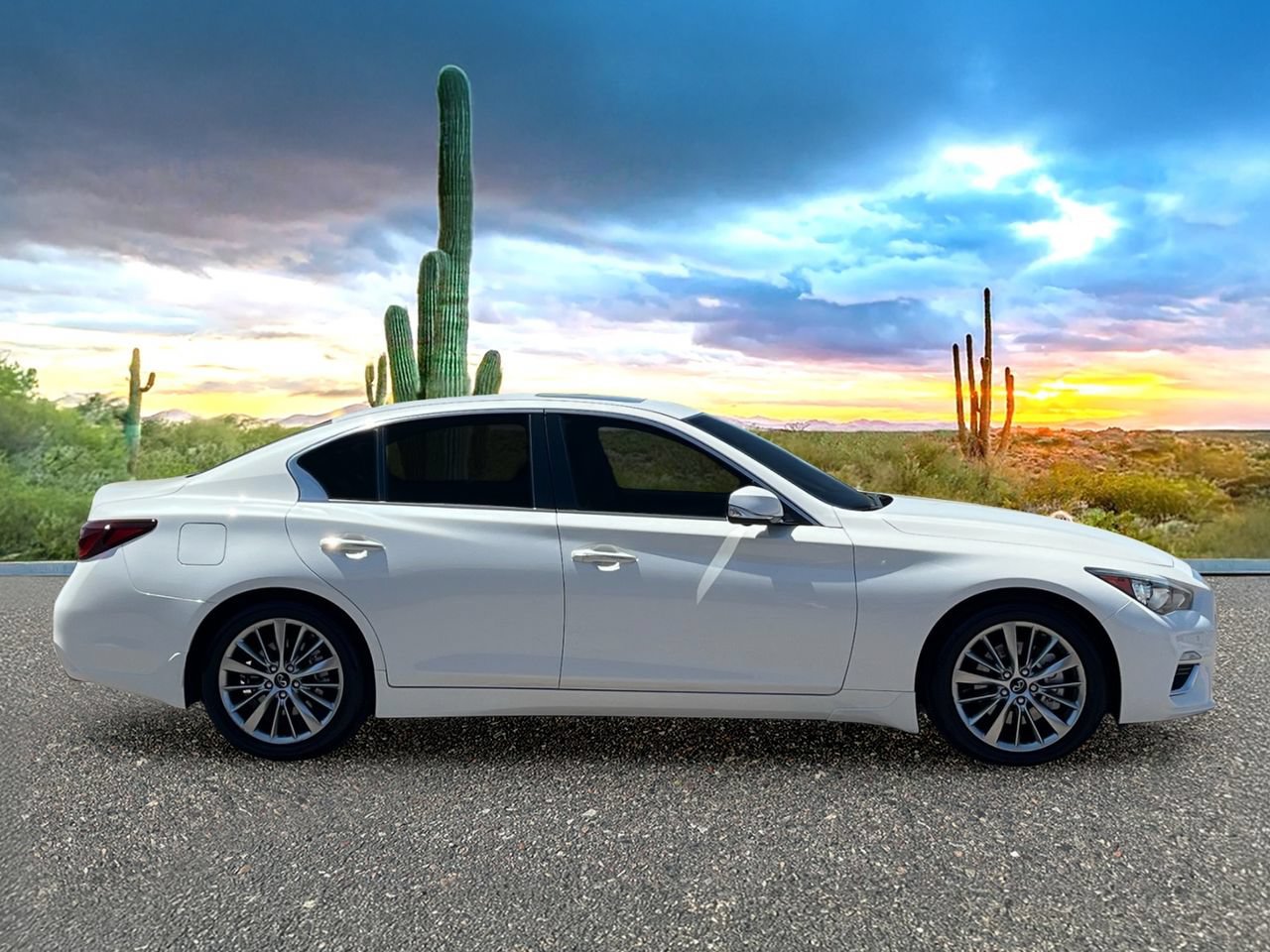 Used 2024 INFINITI Q50 Luxe RWD image 6