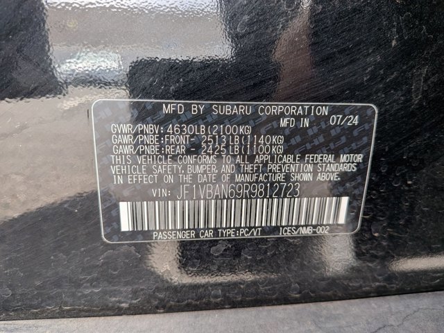 Used 2024 Subaru WRX Limited w/ Popular Package #1A image 16