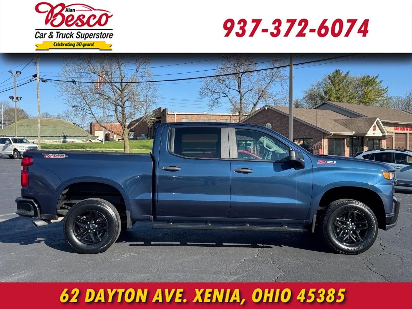 Used 2021 Chevrolet Silverado 1500 Custom Trail Boss image 3