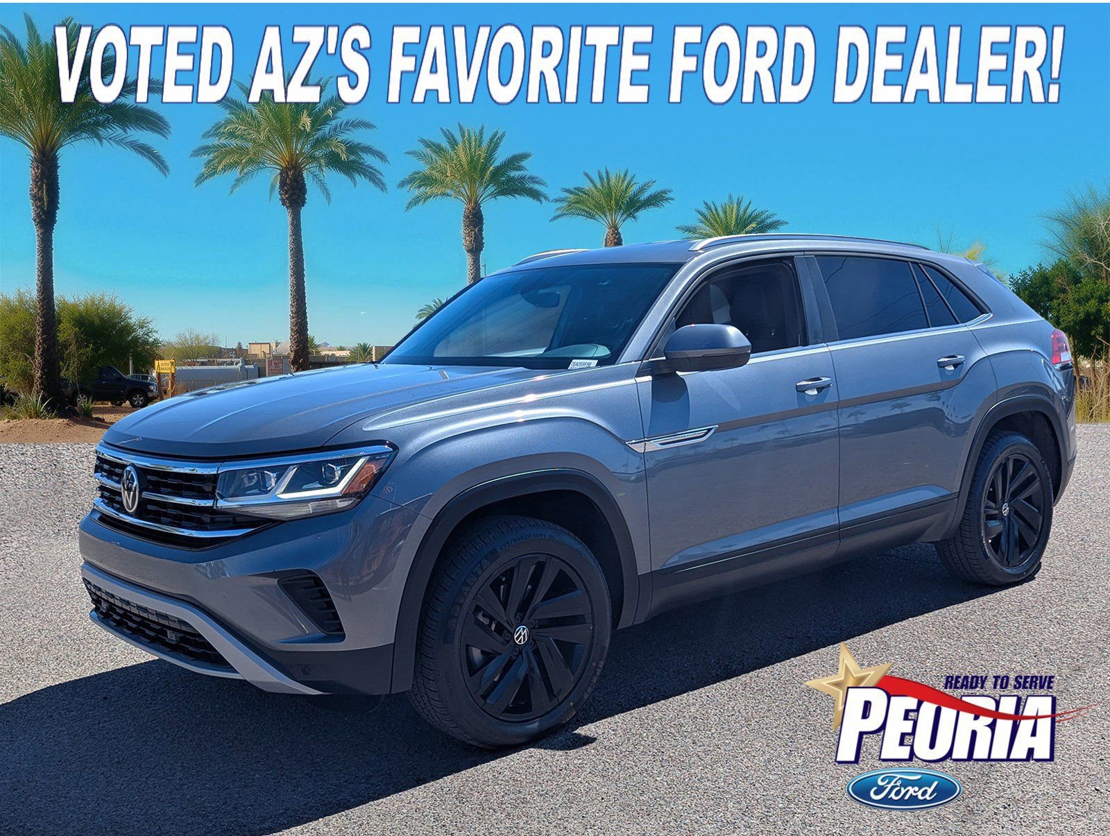 Used 2023 Volkswagen Atlas Cross Sport SE w/ Black Wheel Package image 1