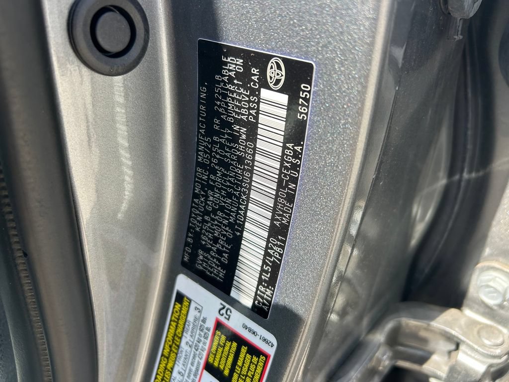 Certified 2025 Toyota Camry XLE FWD image 10