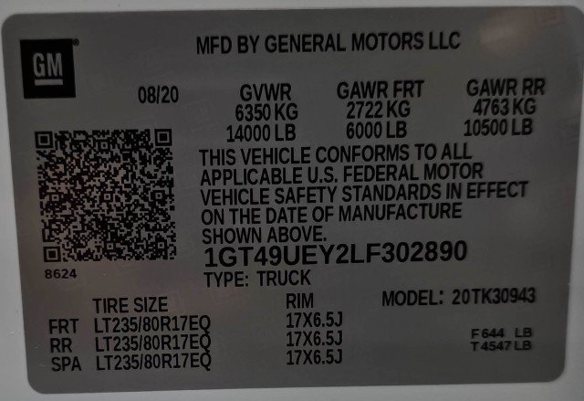 Used 2020 GMC Sierra 3500 SLT w/ SLT Premium Plus Package AWD/4WD image 50