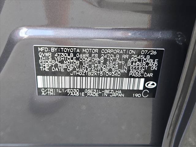 New 2026 Lexus IS 350 F Sport w/ Handling Package RWD image 17
