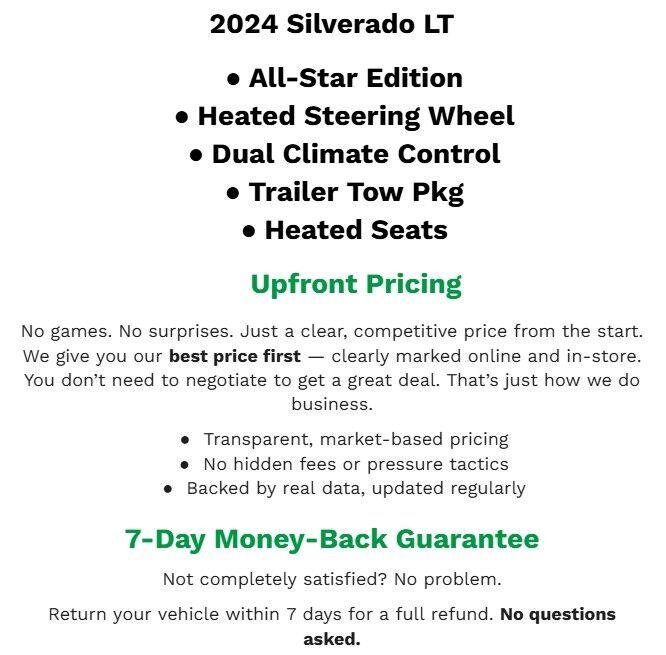 Used 2024 Chevrolet Silverado 1500 LT AWD/4WD image 2