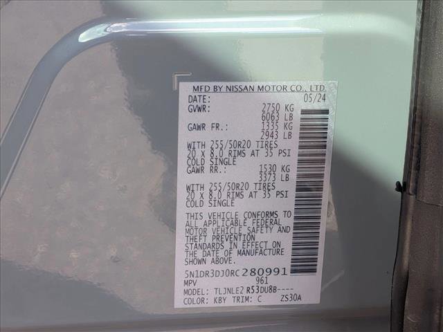 Used 2024 Nissan Pathfinder Platinum w/ Cargo Package AWD/4WD image 27