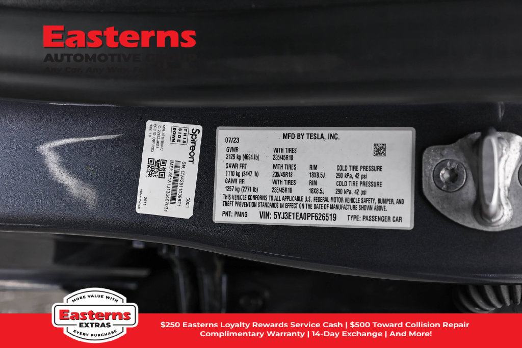 Used 2023 Tesla Model 3 Standard Range RWD image 30