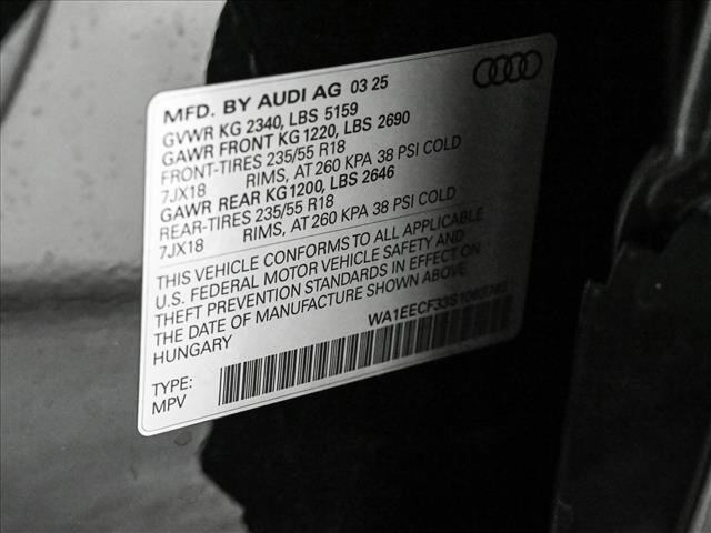 Certified 2025 Audi Q3 2.0T Premium Plus w/ Premium Plus Package image 26