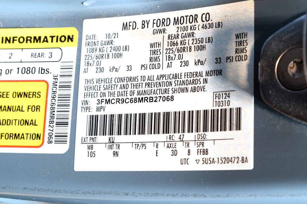 Used 2021 Ford Bronco Sport Outer Banks AWD/4WD image 40