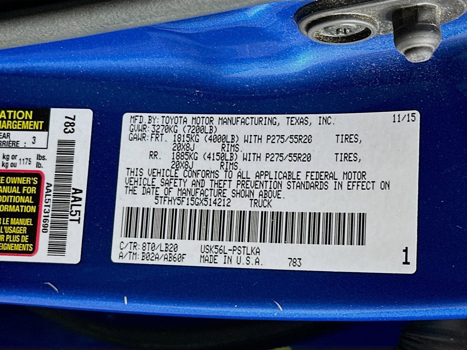 Used 2016 Toyota Tundra Limited w/ Limited Premium Package image 34