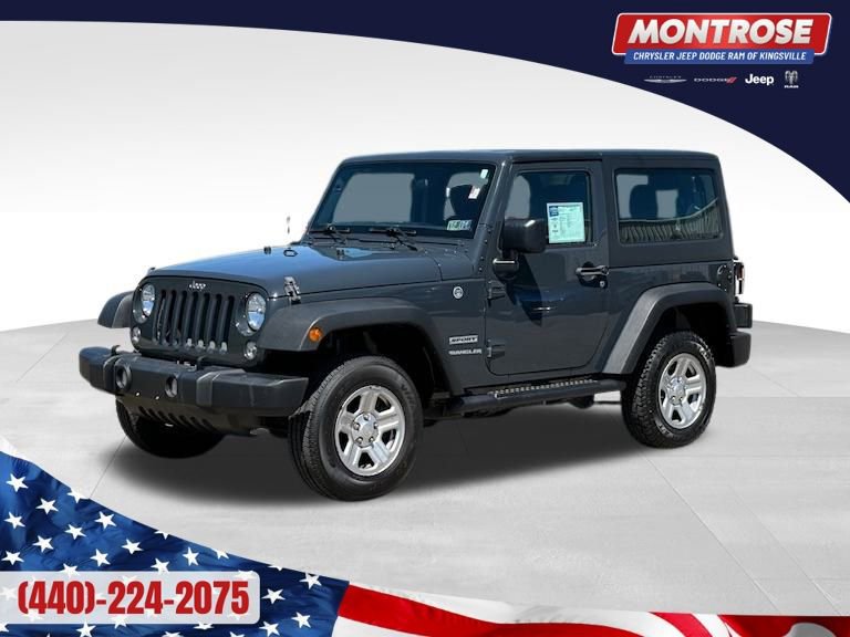 Used 2017 Jeep Wrangler Sport w/ Mopar Black Appearance Group