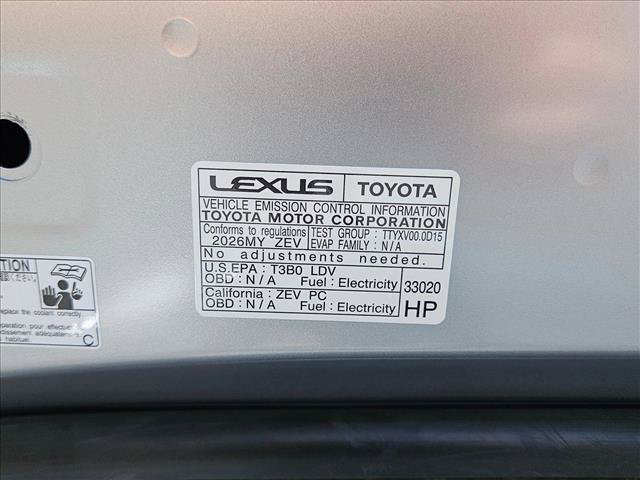 New 2026 Lexus ES 500e AWD/4WD image 17