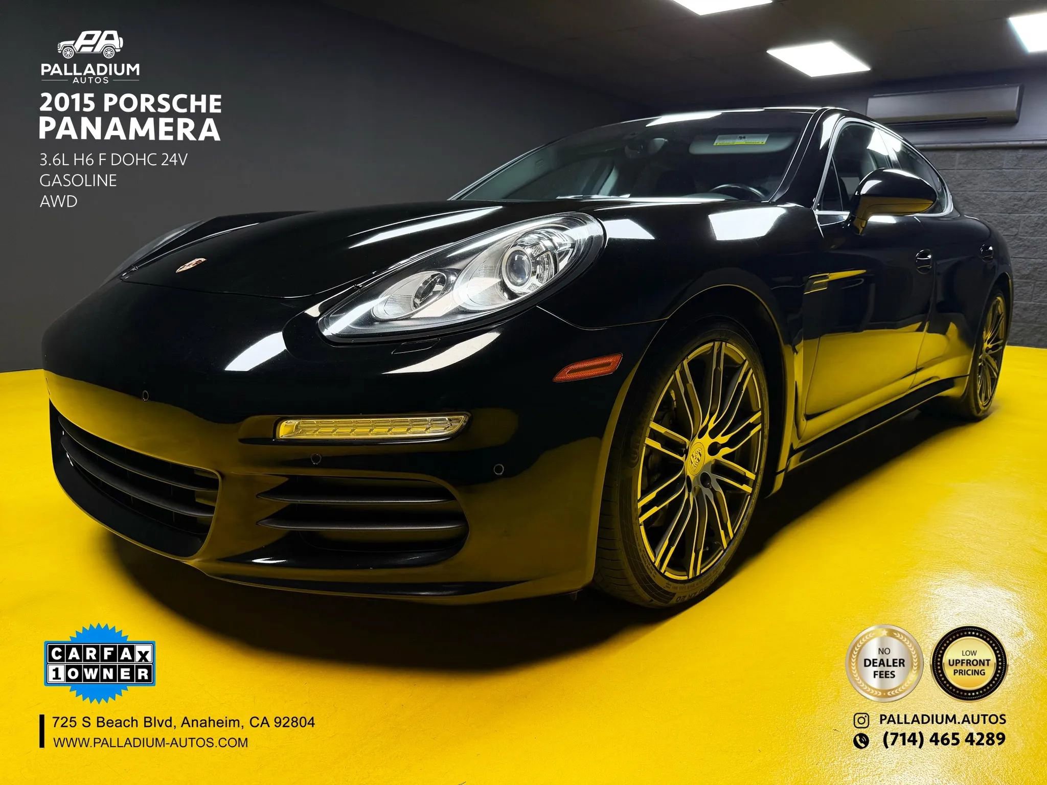 Used 2015 Porsche Panamera 4