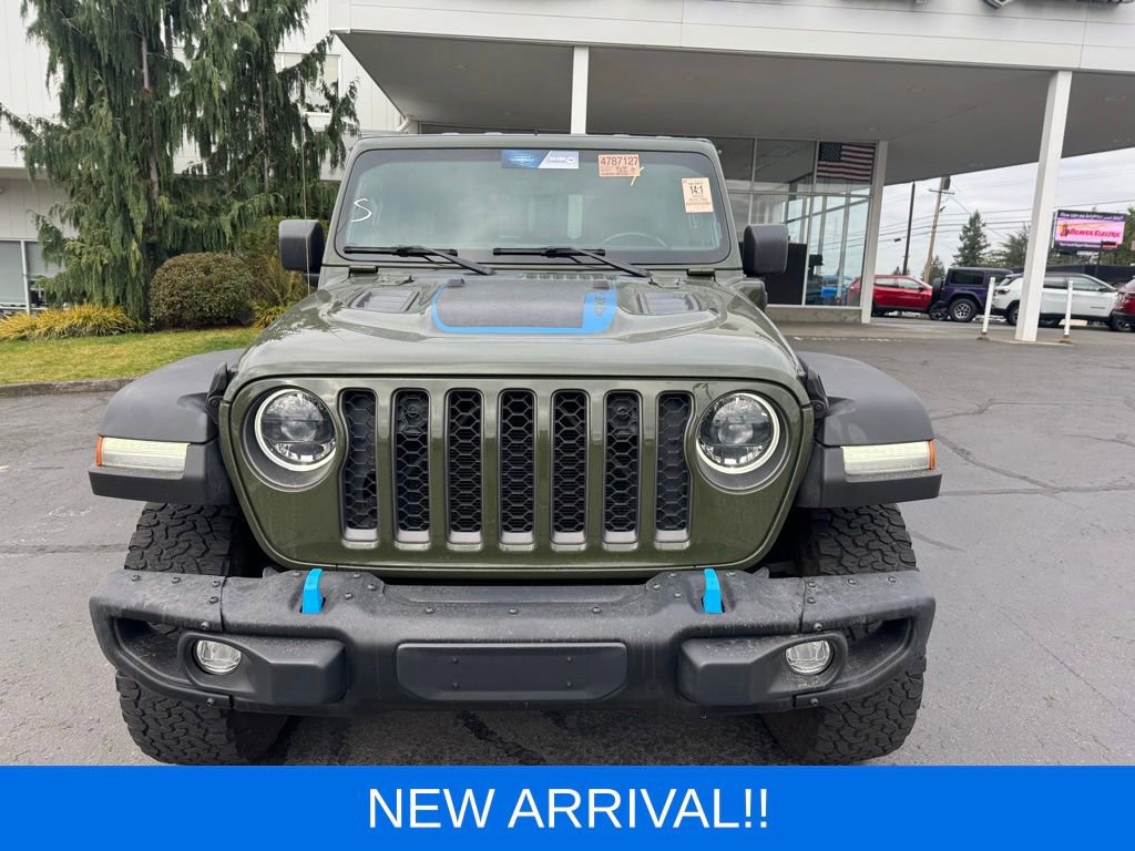 Used 2023 Jeep Wrangler Unlimited Rubicon 4xe w/ Steel Bumper Group image 2
