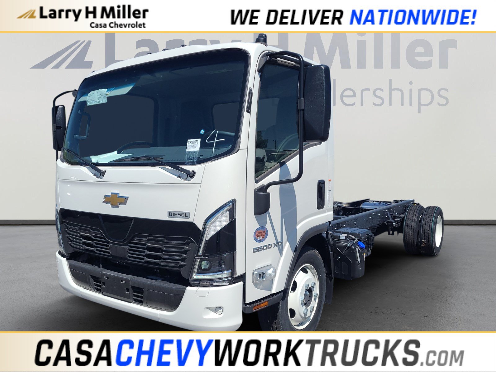 New 2025 Chevrolet Low Cab Forward 5500 XD RWD image 1