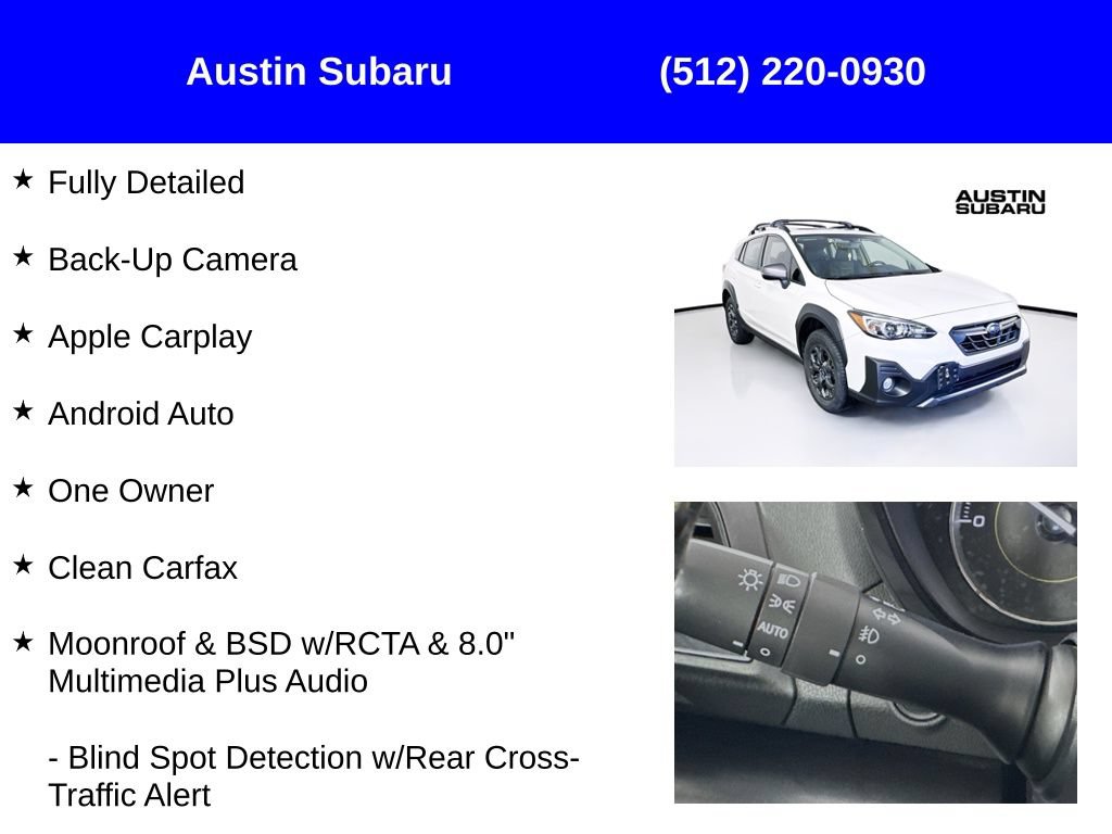 New 2023 Subaru Crosstrek 2.5i Sport AWD/4WD image 9