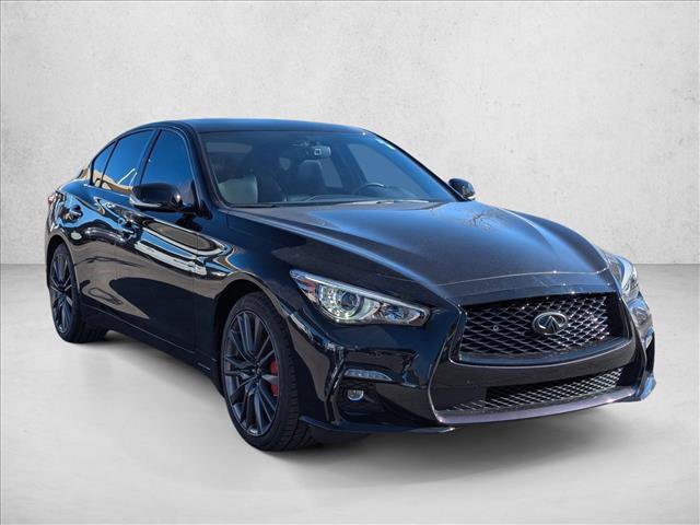 Used 2024 INFINITI Q50 Red Sport 400 w/ Black Opal Edition image 3
