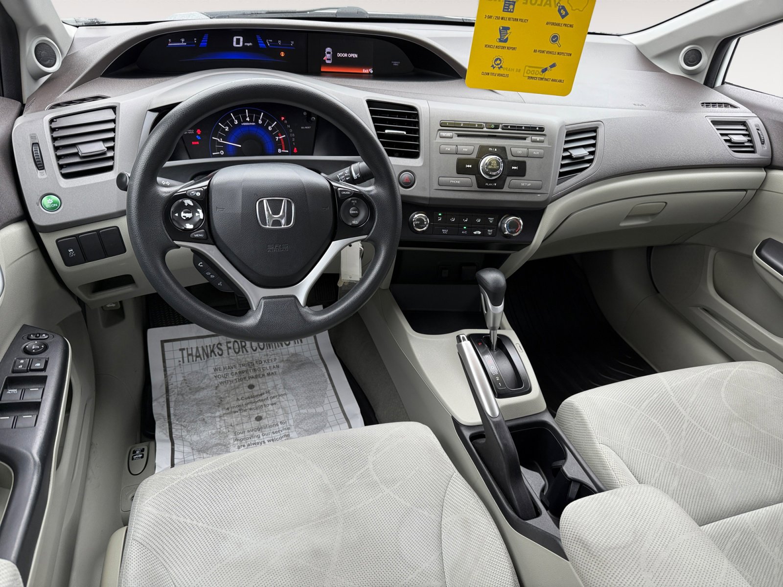 Used 2012 Honda Civic EX image 15