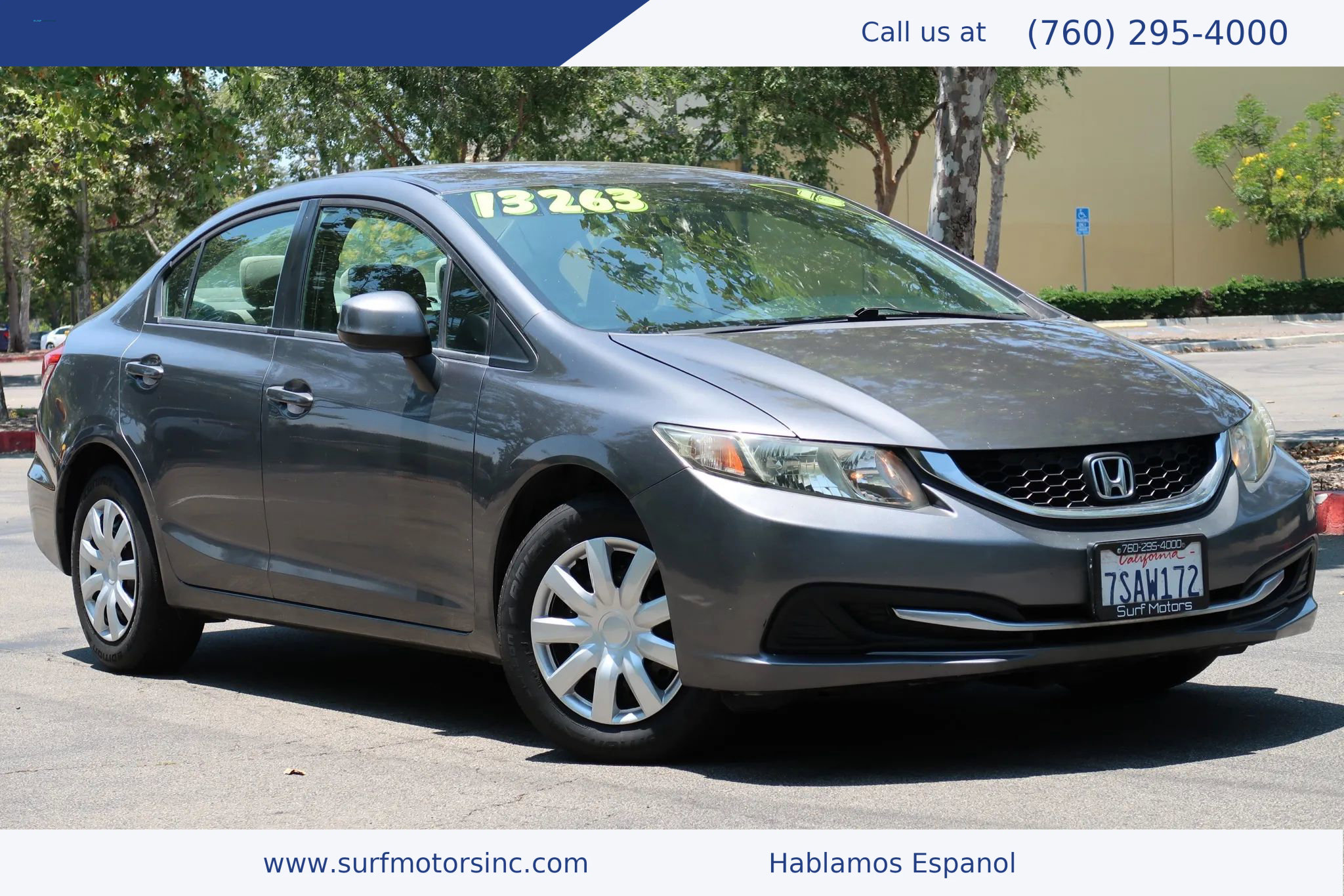 Used 2013 Honda Civic LX